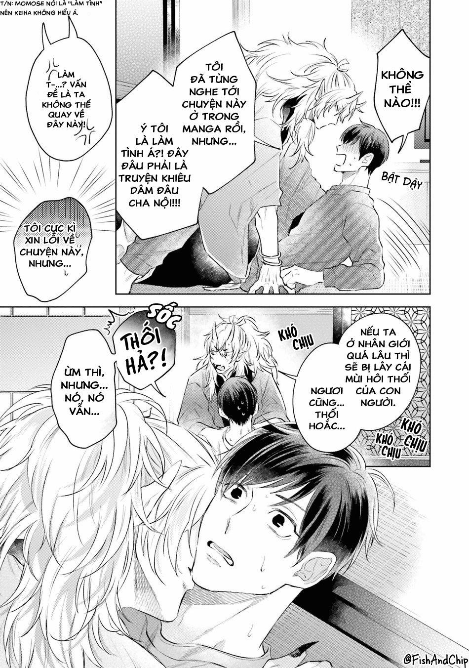 Mùa Đào Của Tôi Và Ác Quỷ 1 trang 21