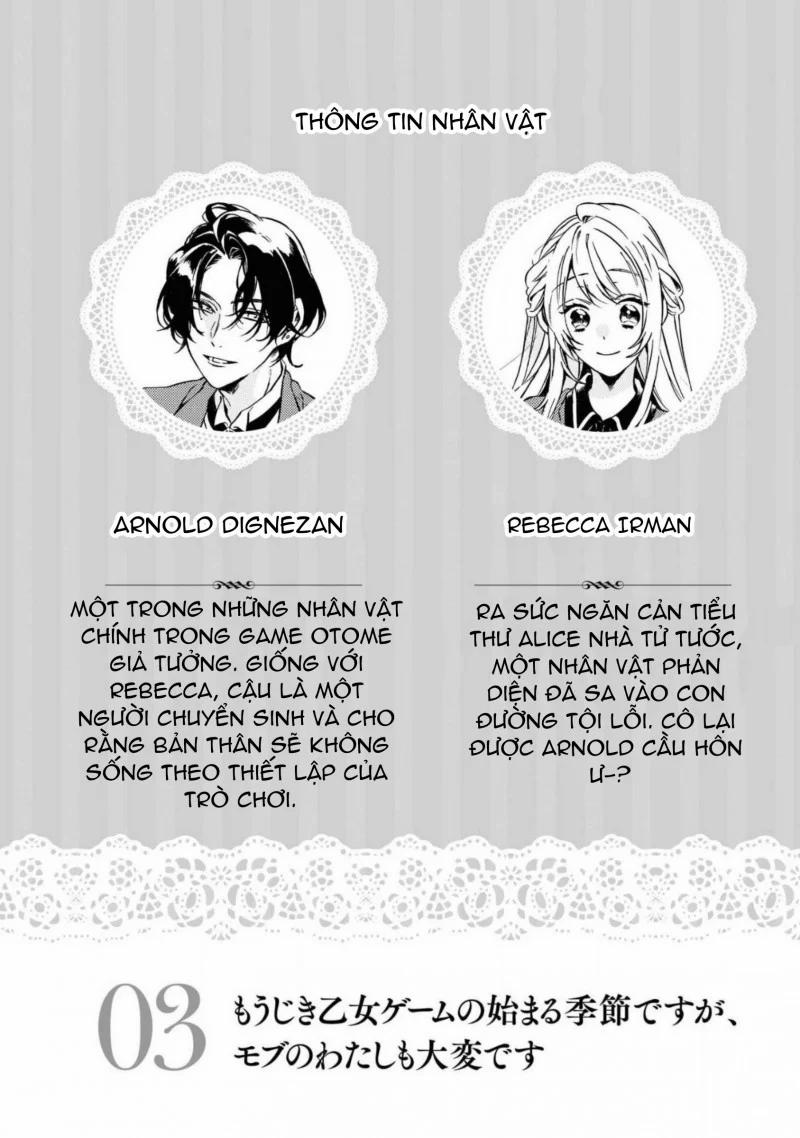 Mùa Game Otome Bắt Đầu 1.1 trang 1