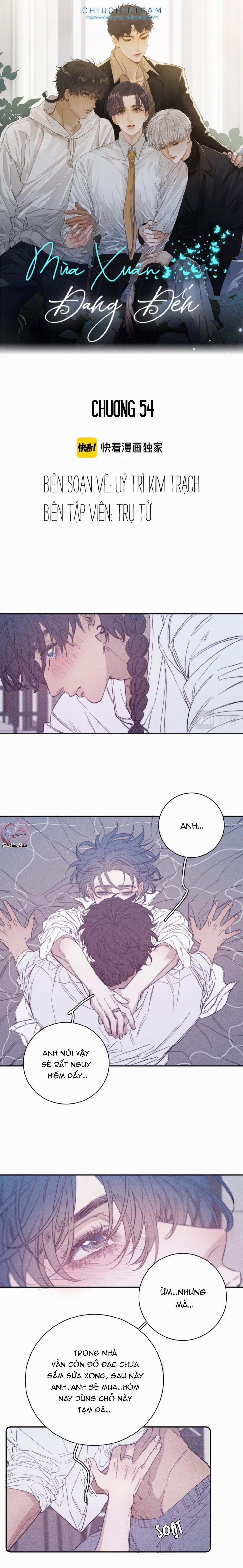 Mùa Xuân Đang Đến 54 KHÔNG CHE trang 1