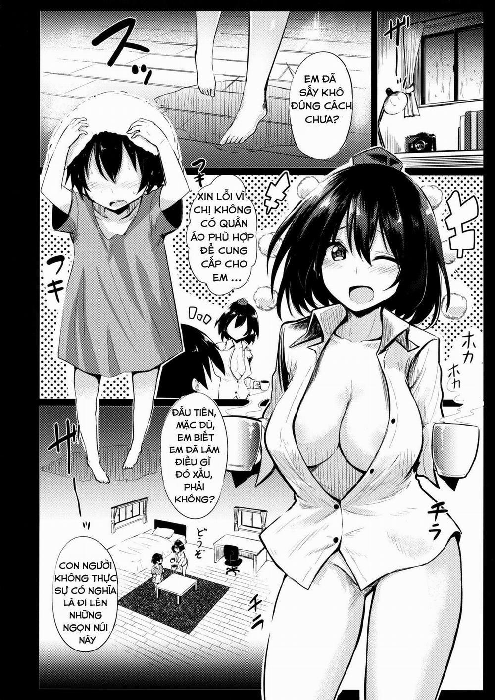 Muboubi na Aya Onee-chan to Otomari (Touhou Project) Oneshot trang 4