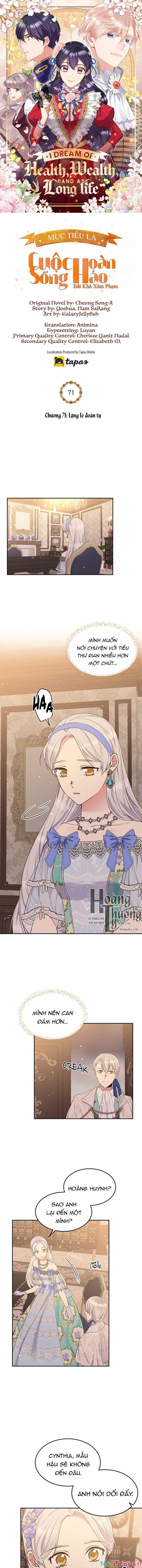 Mục Tiêu Là Cuộc Sống Hoàn Hảo Bất Khả Xâm Phạm 71 trang 1