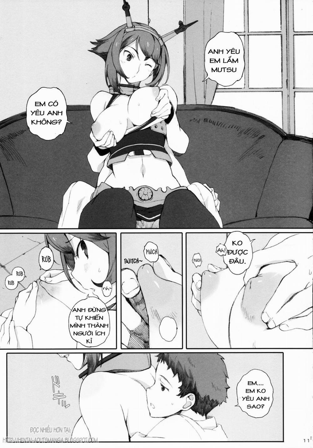 Mucchan To Chicchai Teitoku (Kancolle) Oneshot trang 10