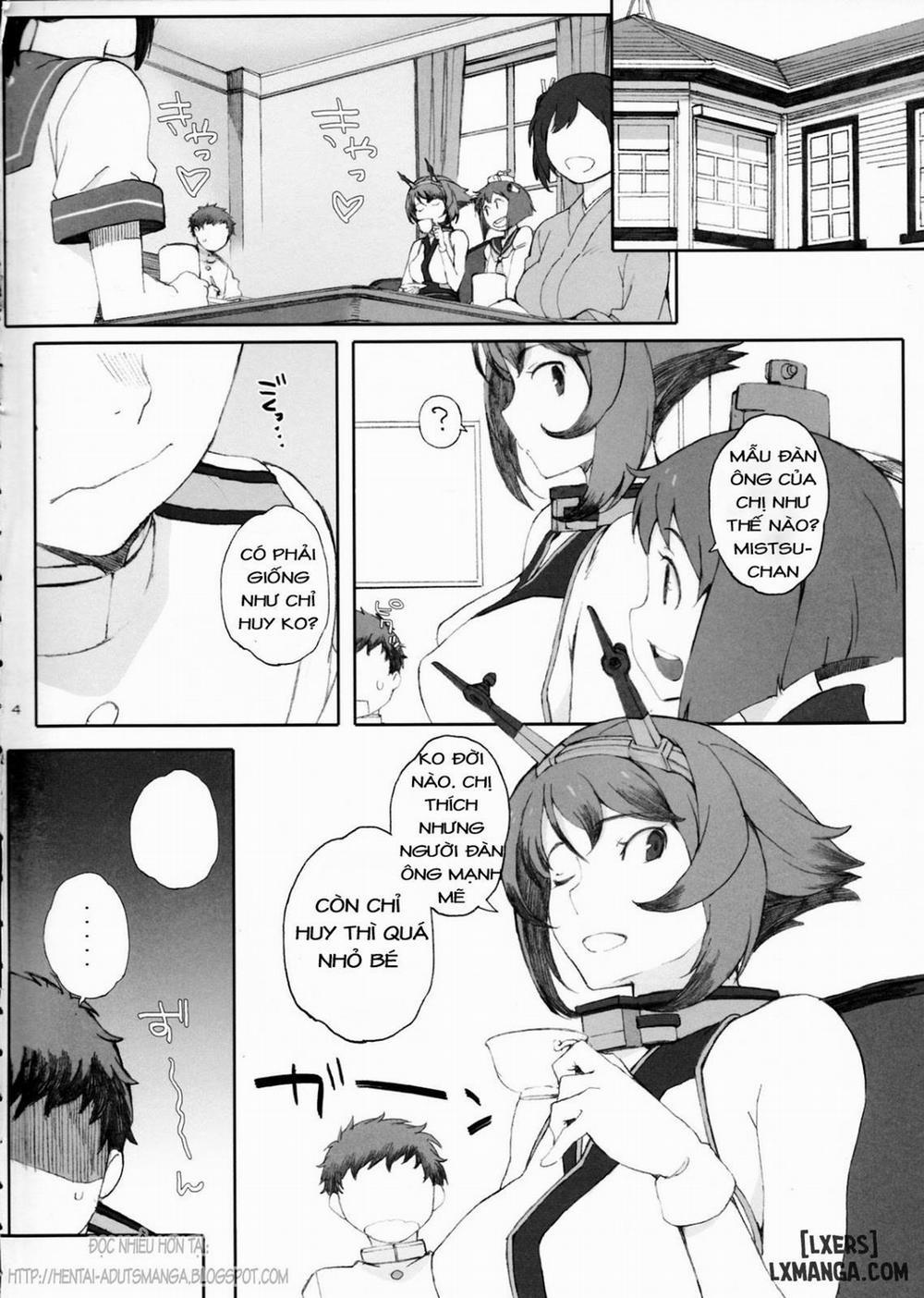 Mucchan To Chicchai Teitoku Oneshot trang 3