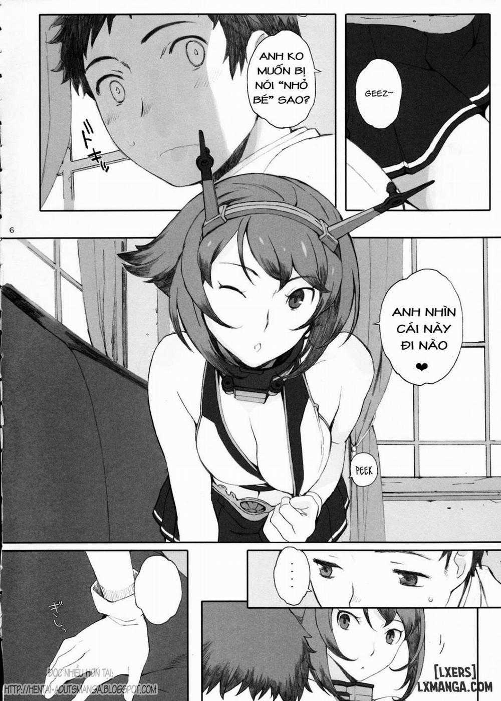 Mucchan To Chicchai Teitoku Oneshot trang 5