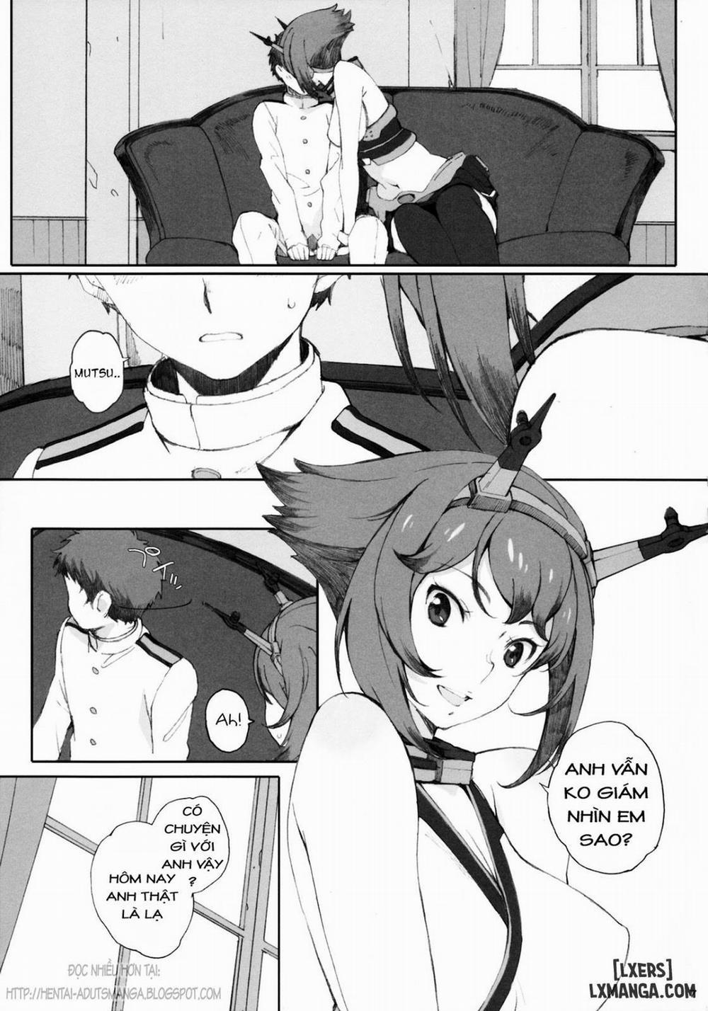 Mucchan To Chicchai Teitoku Oneshot trang 6