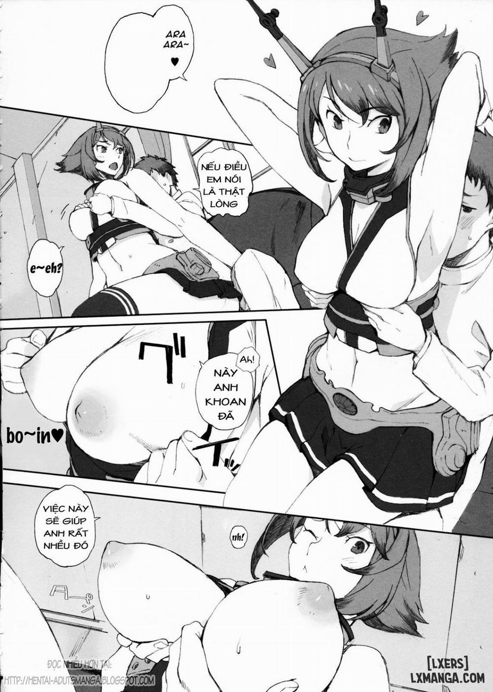 Mucchan To Chicchai Teitoku Oneshot trang 9
