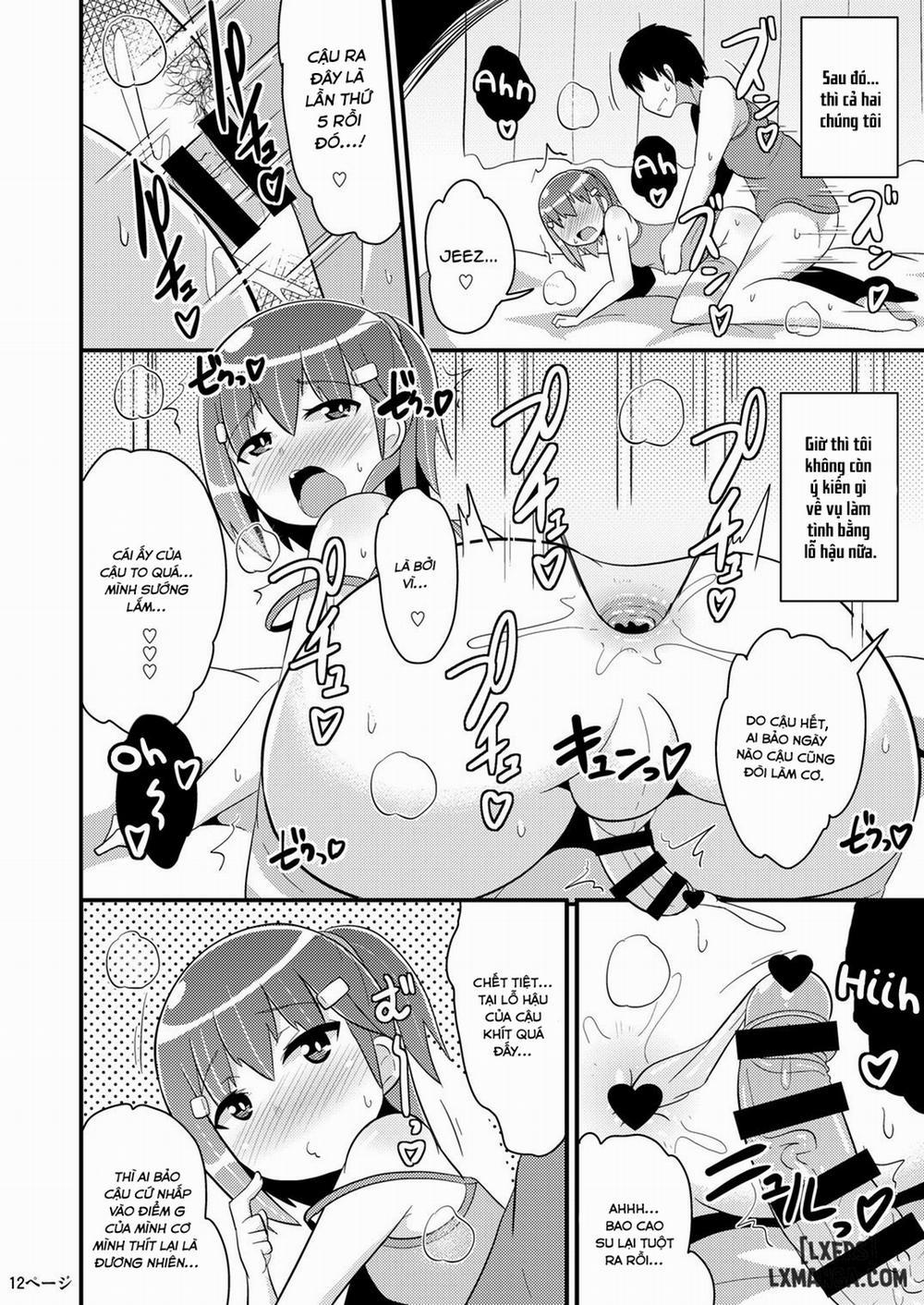 Muchi Homo Kanojo Oneshot trang 10