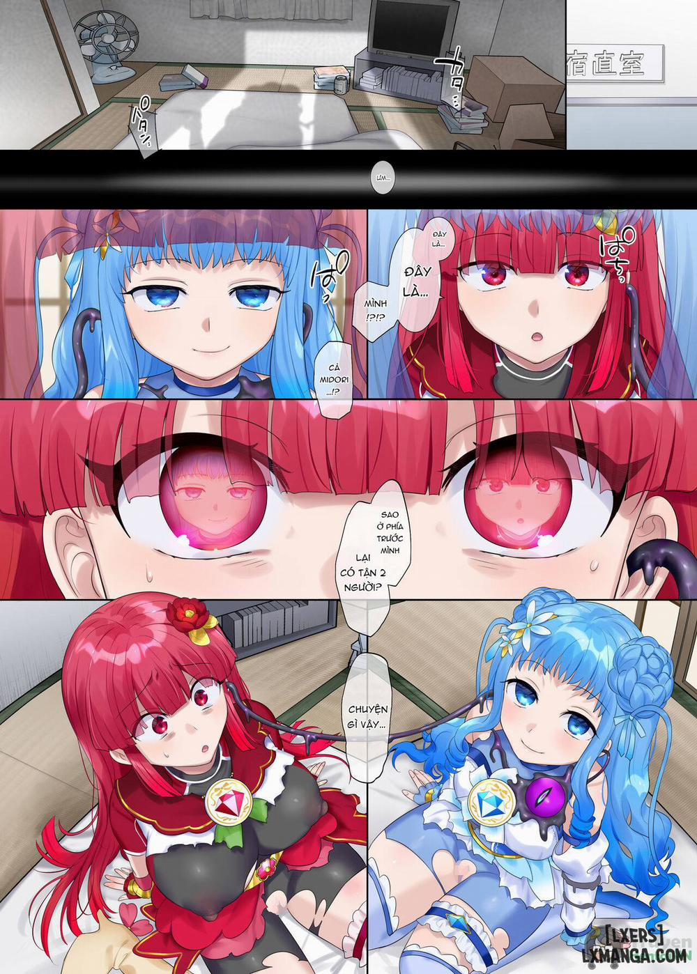 Mugen Seiki EX-Phantom season 2 ~Kokoro o Otosareru Hiiro no Mahou Shoujo~ Oneshot trang 42