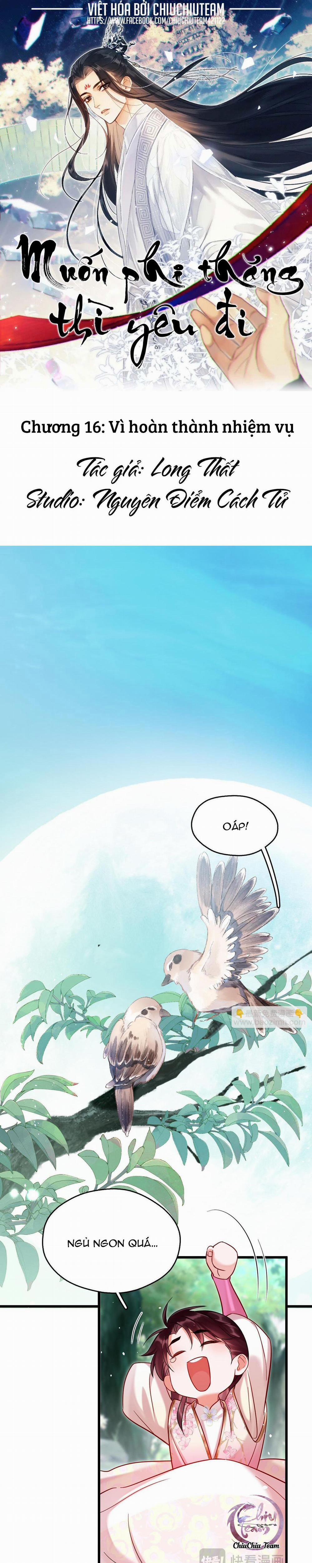 Muốn Phi Thăng Thì Yêu Đi 16 trang 0