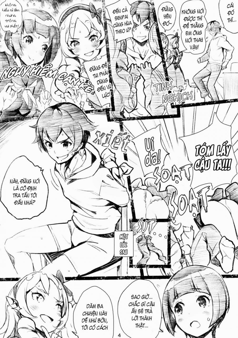 Muramasa-senpai no Ero Light Novel Shuzai Oneshot trang 4