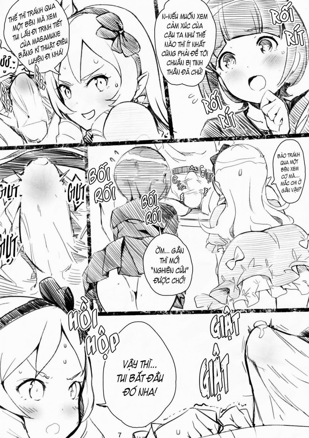 Muramasa-senpai no Ero Light Novel Shuzai Oneshot trang 7