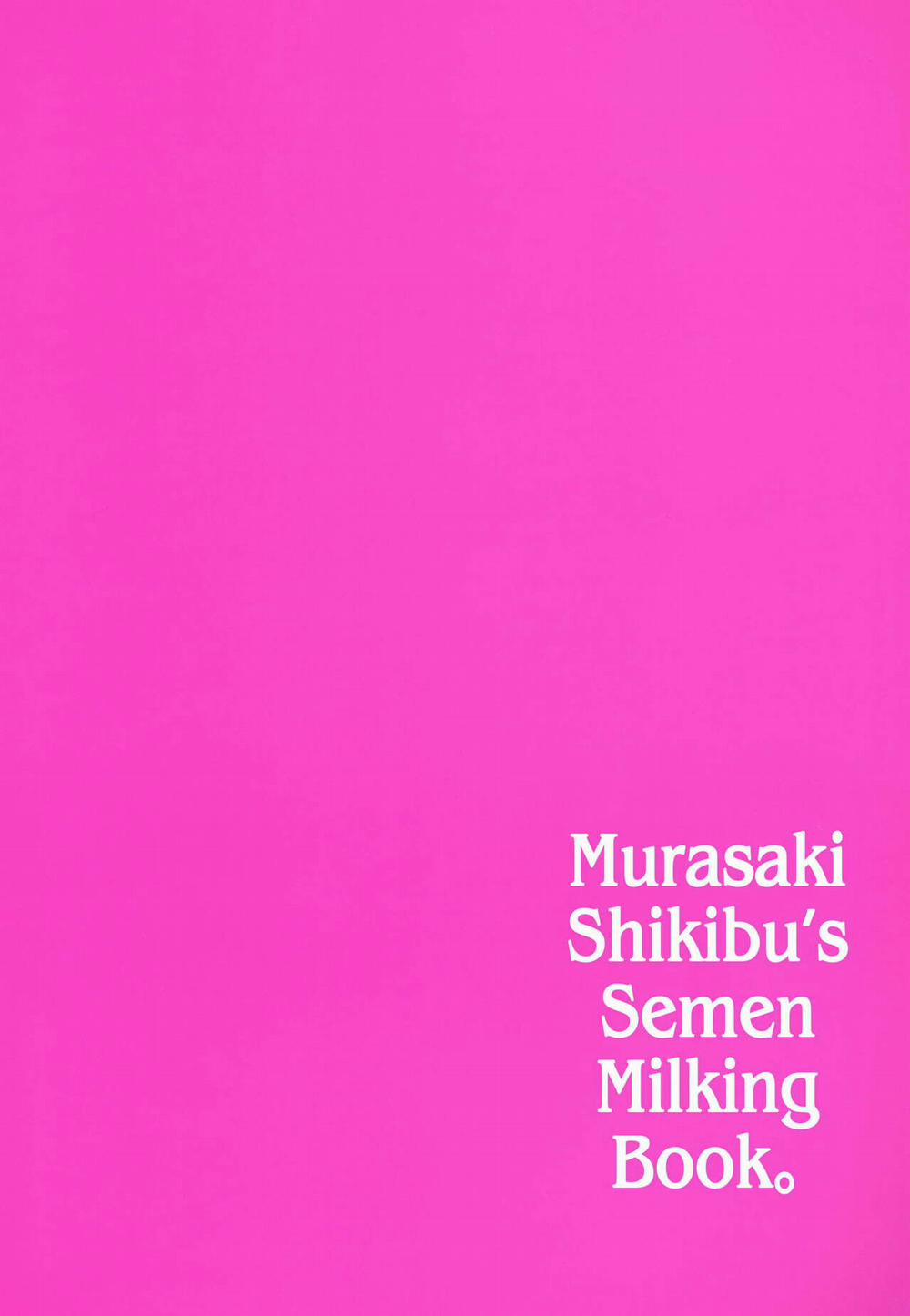 Murasaki Shikibu Sakusei Hon Oneshot trang 32