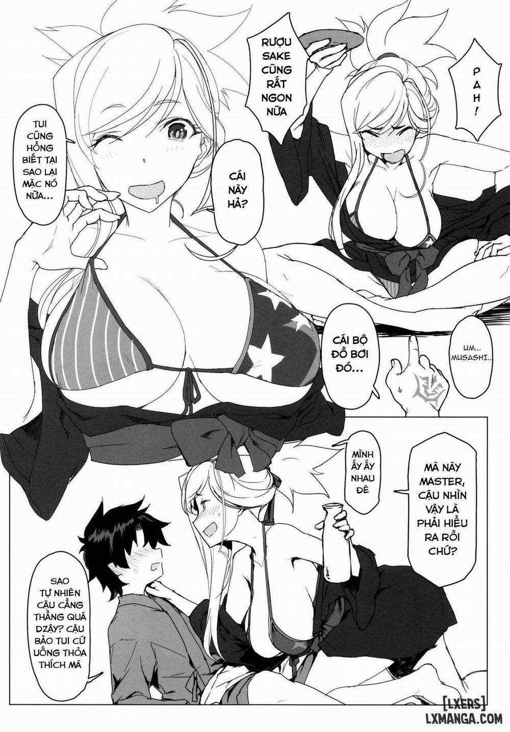 Musashi-chan to Onsen de Eroikoto-suru Oneshot trang 2