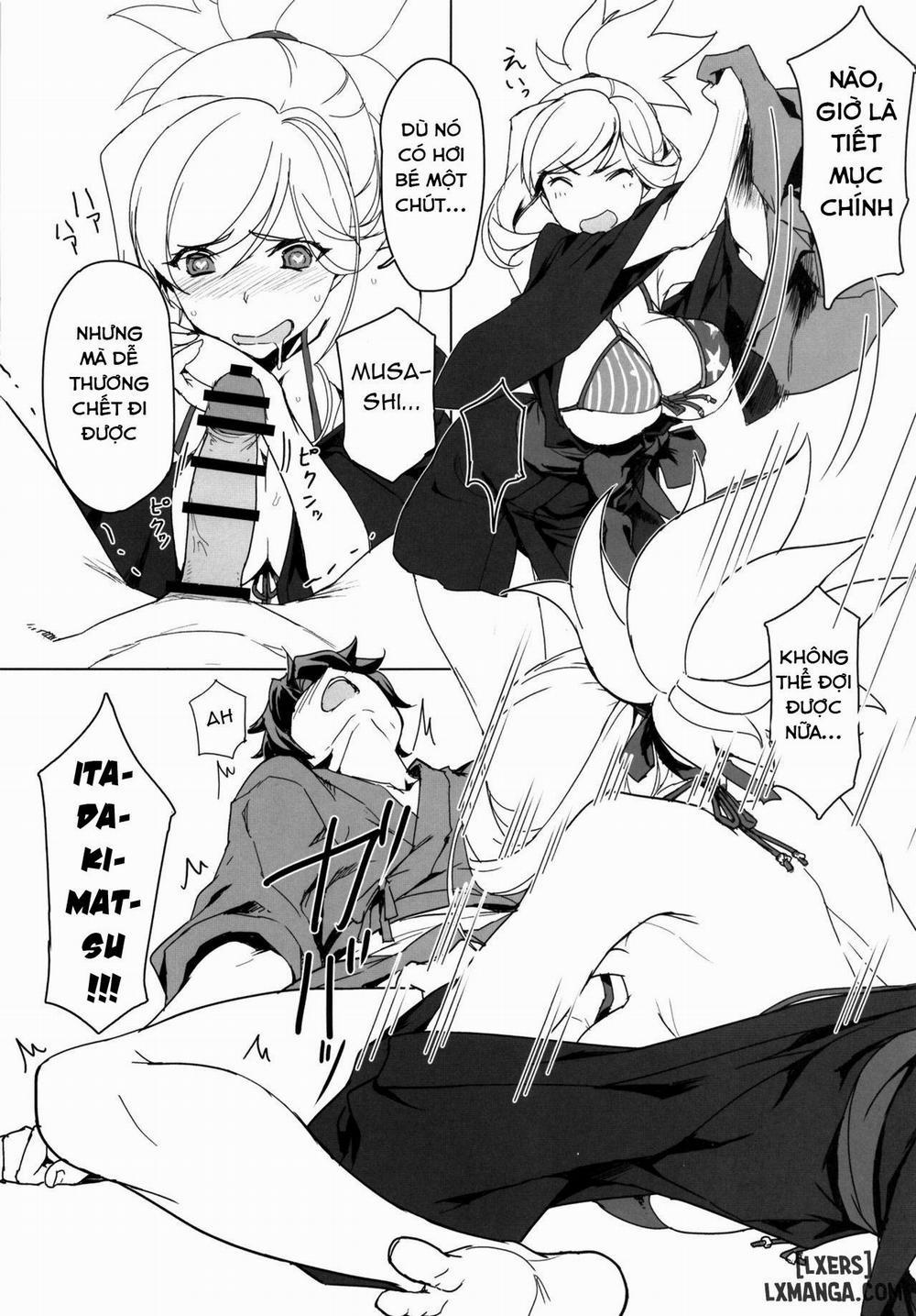 Musashi-chan to Onsen de Eroikoto-suru Oneshot trang 4