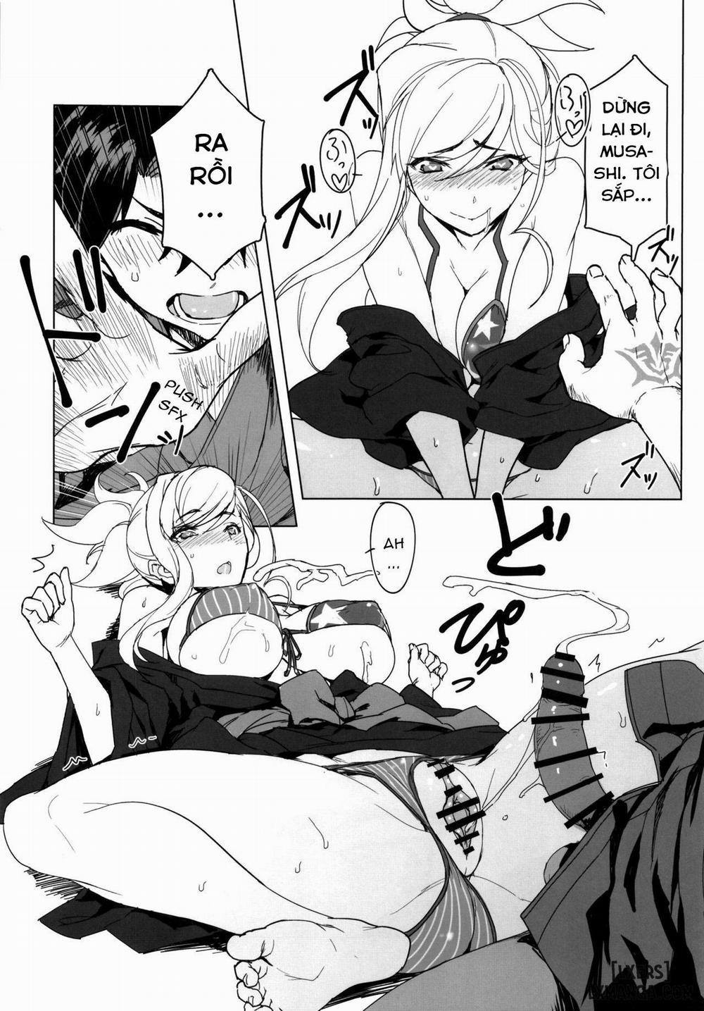 Musashi-chan to Onsen de Eroikoto-suru Oneshot trang 8