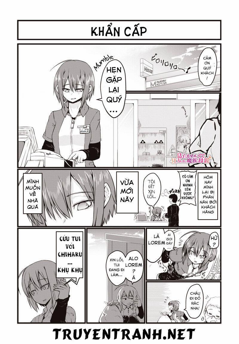 Musuko Ga Kawaikute Shikataganai Mazoku No Hahaoya 16 trang 4