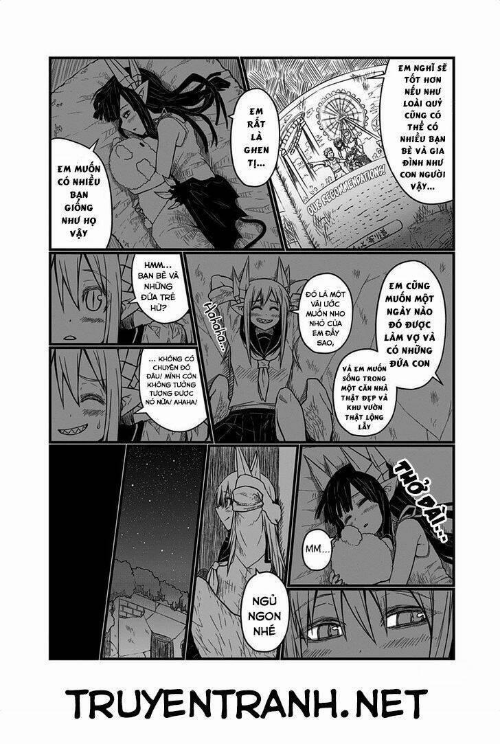 Musuko Ga Kawaikute Shikataganai Mazoku No Hahaoya 20.5 trang 17