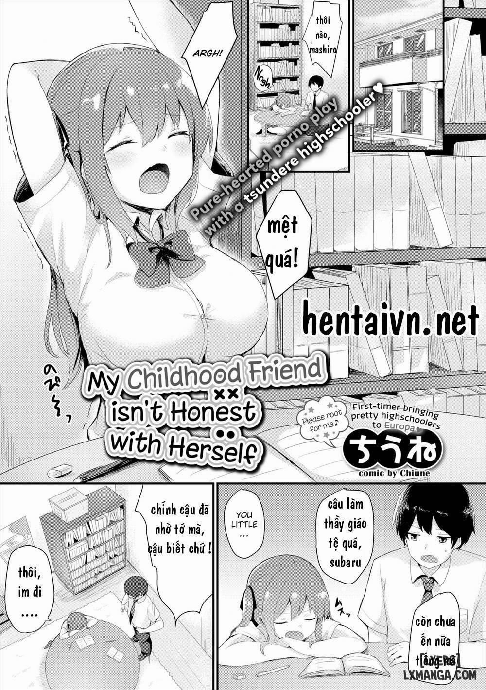 My Childhood Friend Isn’t Honest with Herself 1 trang 0