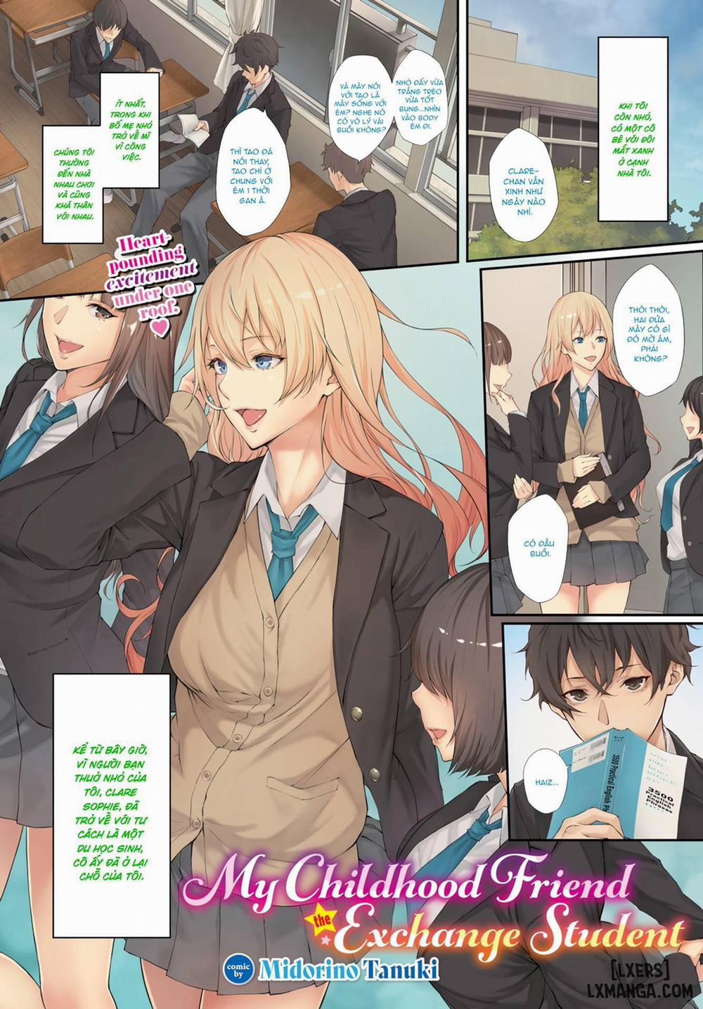 My Childhood Friend The Exchange Student Oneshot trang 1