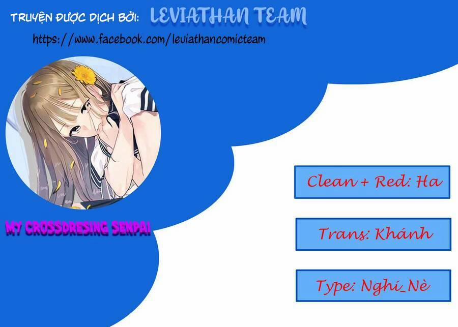 My Crossdressing Senpai 1 trang 0