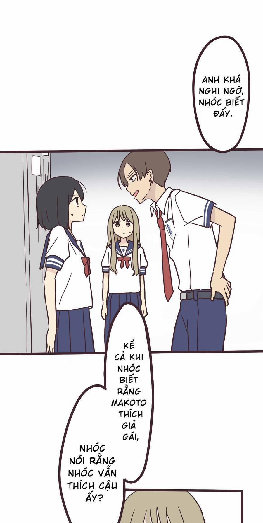 My Crossdressing Senpai 4 trang 9