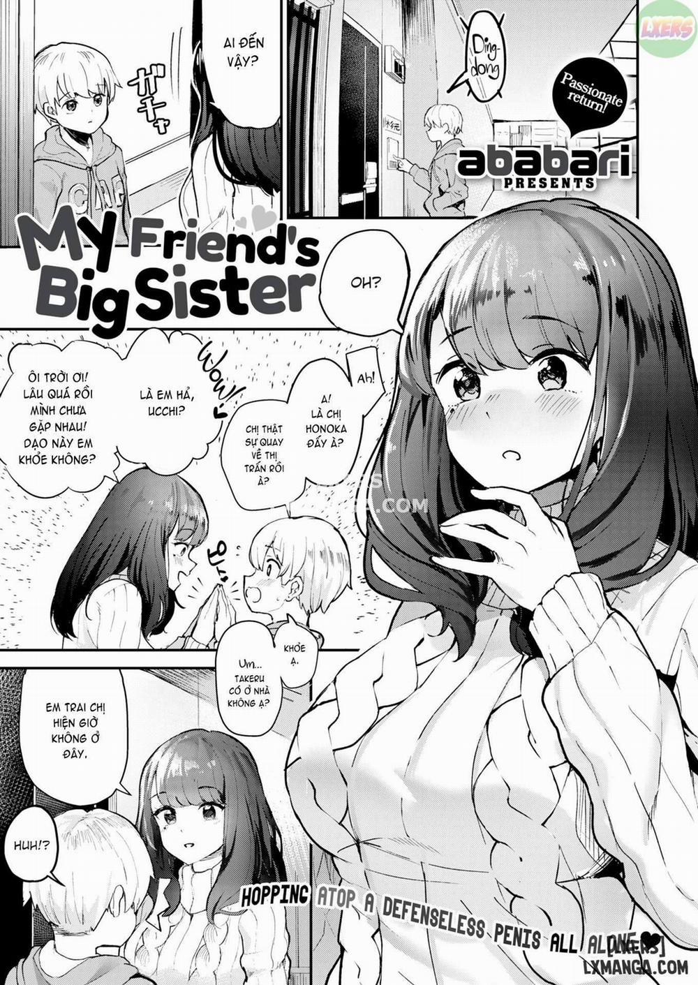 My Friend’s Big Sister Oneshot trang 0