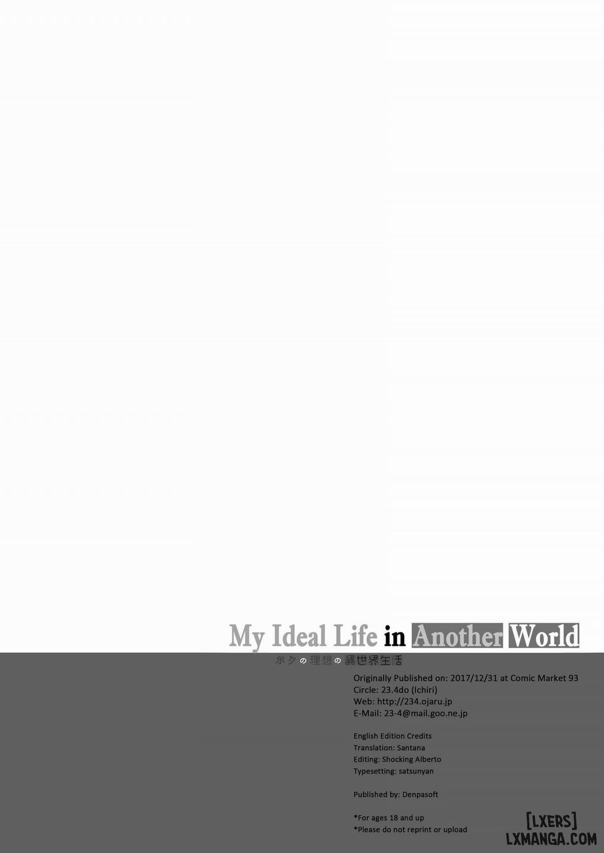 My Ideal Life in Another World Vol. 1 Oneshot trang 29