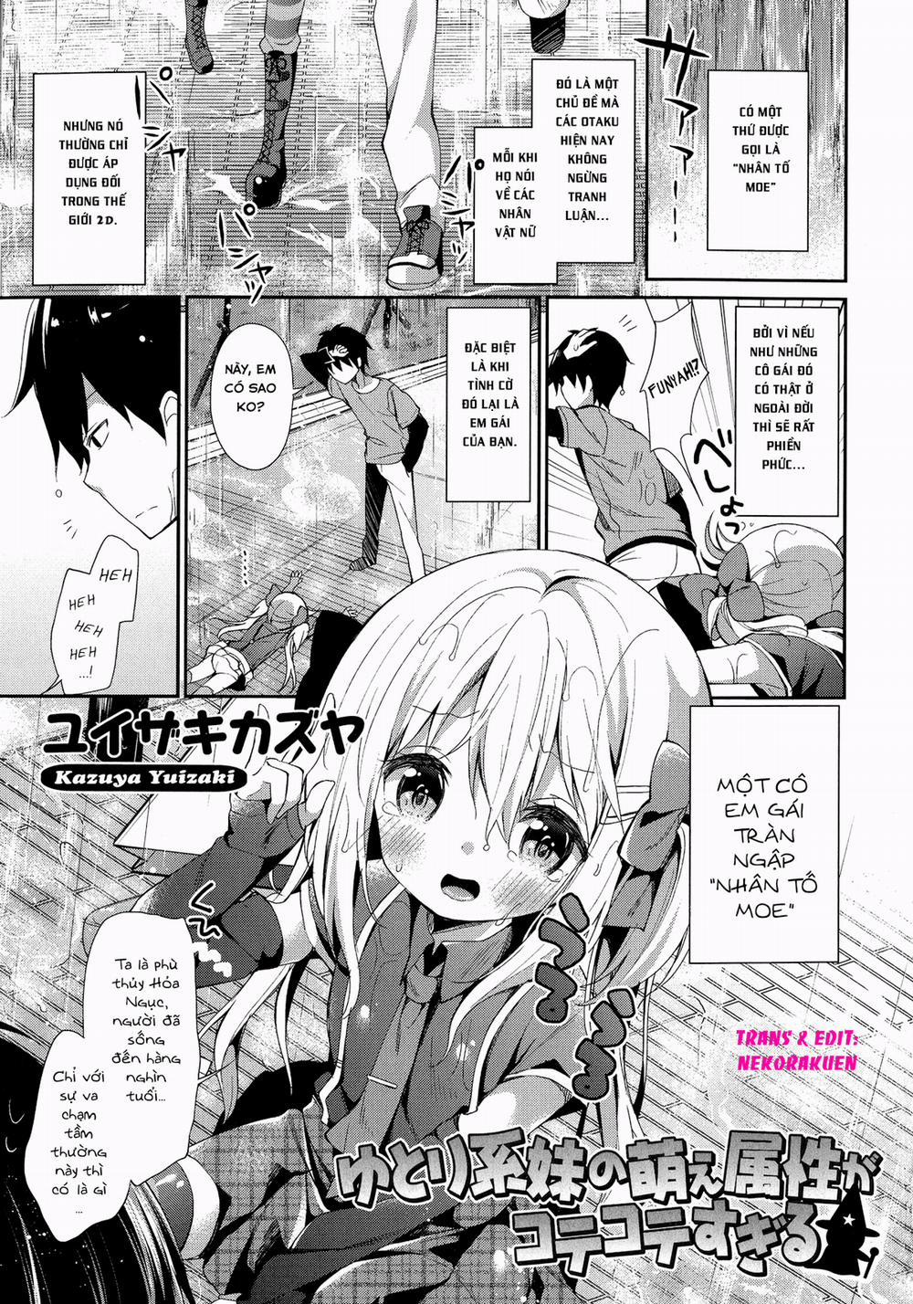 My Little Sister Is Too Damn Moe Oneshot trang 0