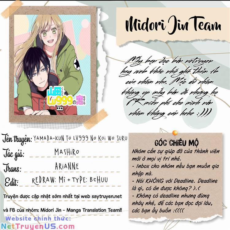 My Lv999 Love For Yamada-Kun 102 trang 1