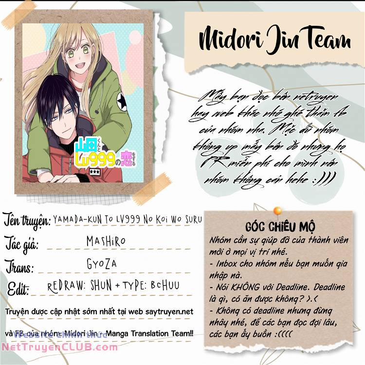My Lv999 Love For Yamada-Kun 105 trang 1