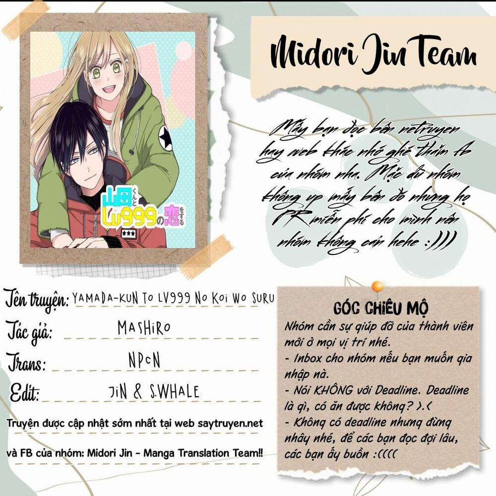 My Lv999 Love For Yamada-Kun 11 trang 2