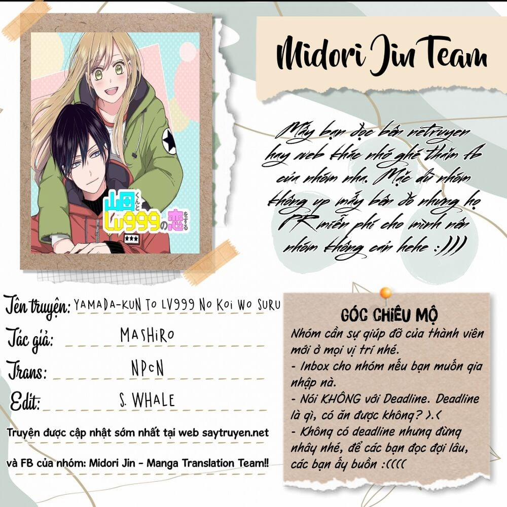 My Lv999 Love For Yamada-Kun 19 trang 2