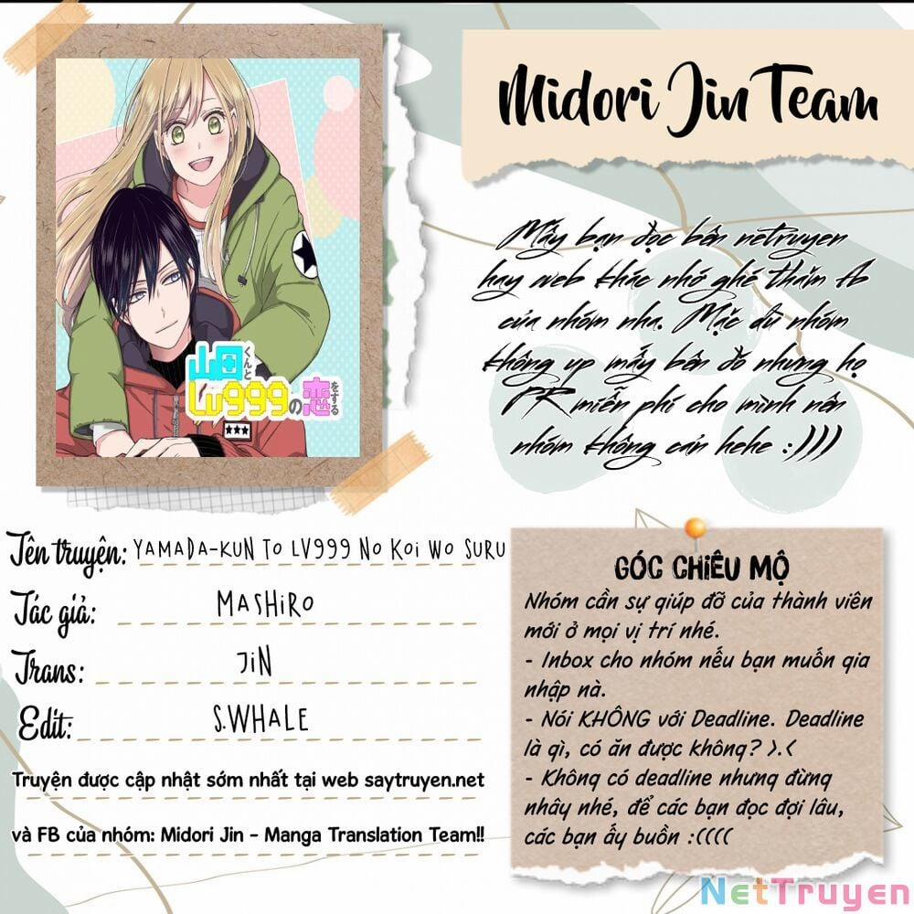 My Lv999 Love For Yamada-Kun 40 trang 1