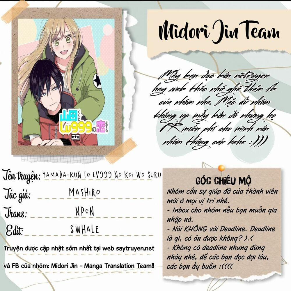 My Lv999 Love For Yamada-Kun 6 trang 2
