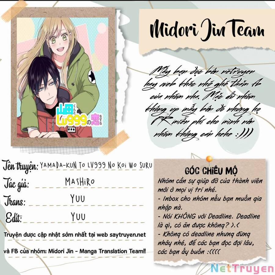 My Lv999 Love For Yamada-Kun 61 trang 0