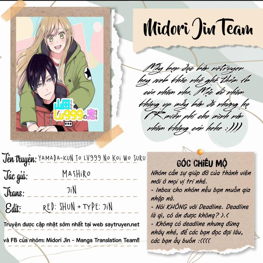 My Lv999 Love For Yamada-Kun 74 trang 1