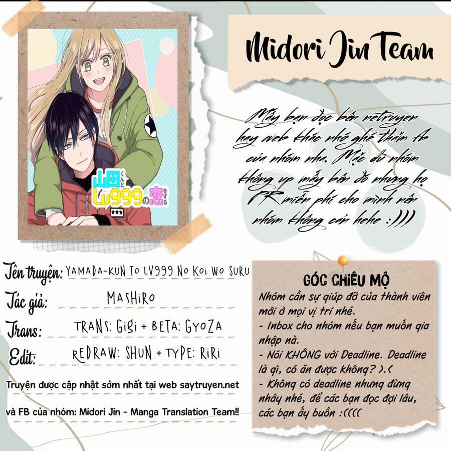 My Lv999 Love For Yamada-Kun 79 trang 1