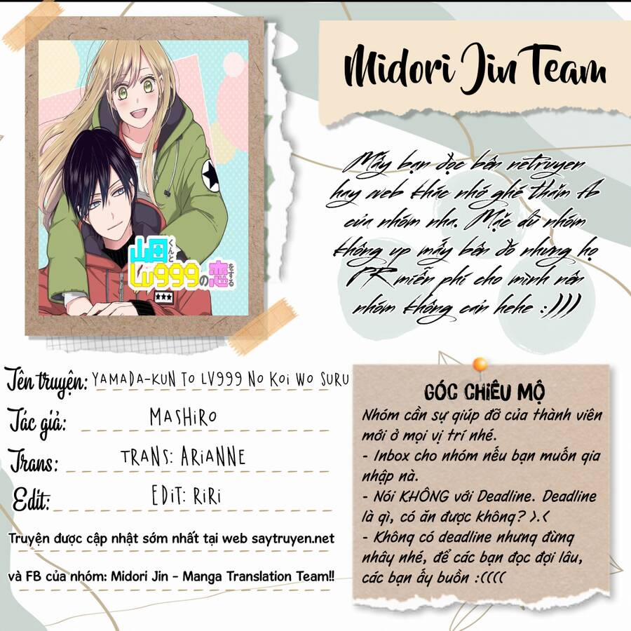 My Lv999 Love For Yamada-Kun 83 trang 1
