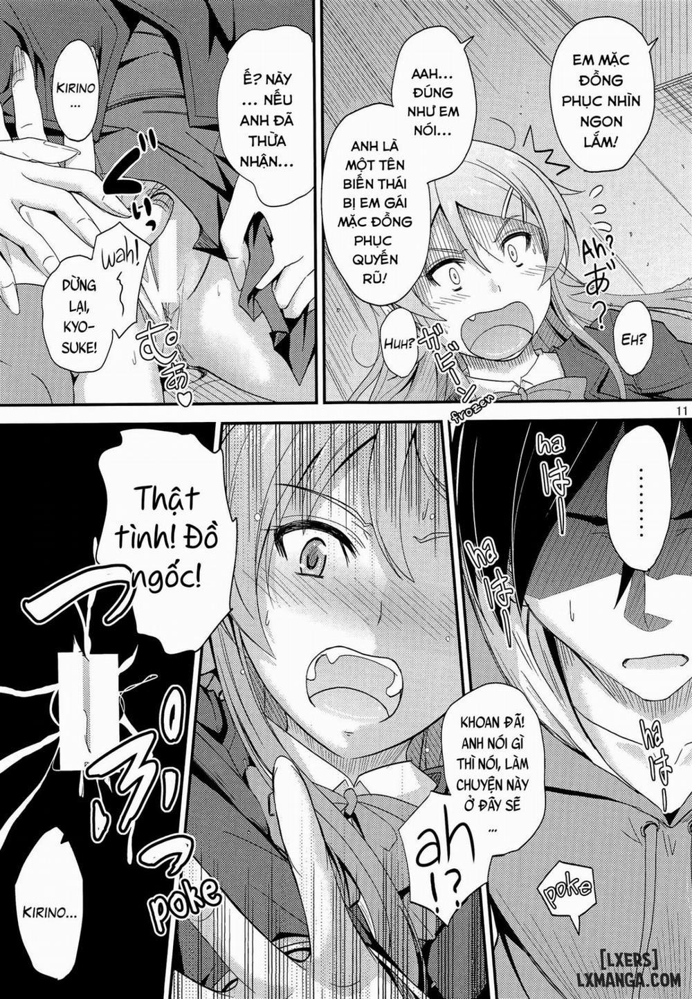 My older brother gets aroused and he's super annoying whenever I wear new clothes. Oneshot trang 9