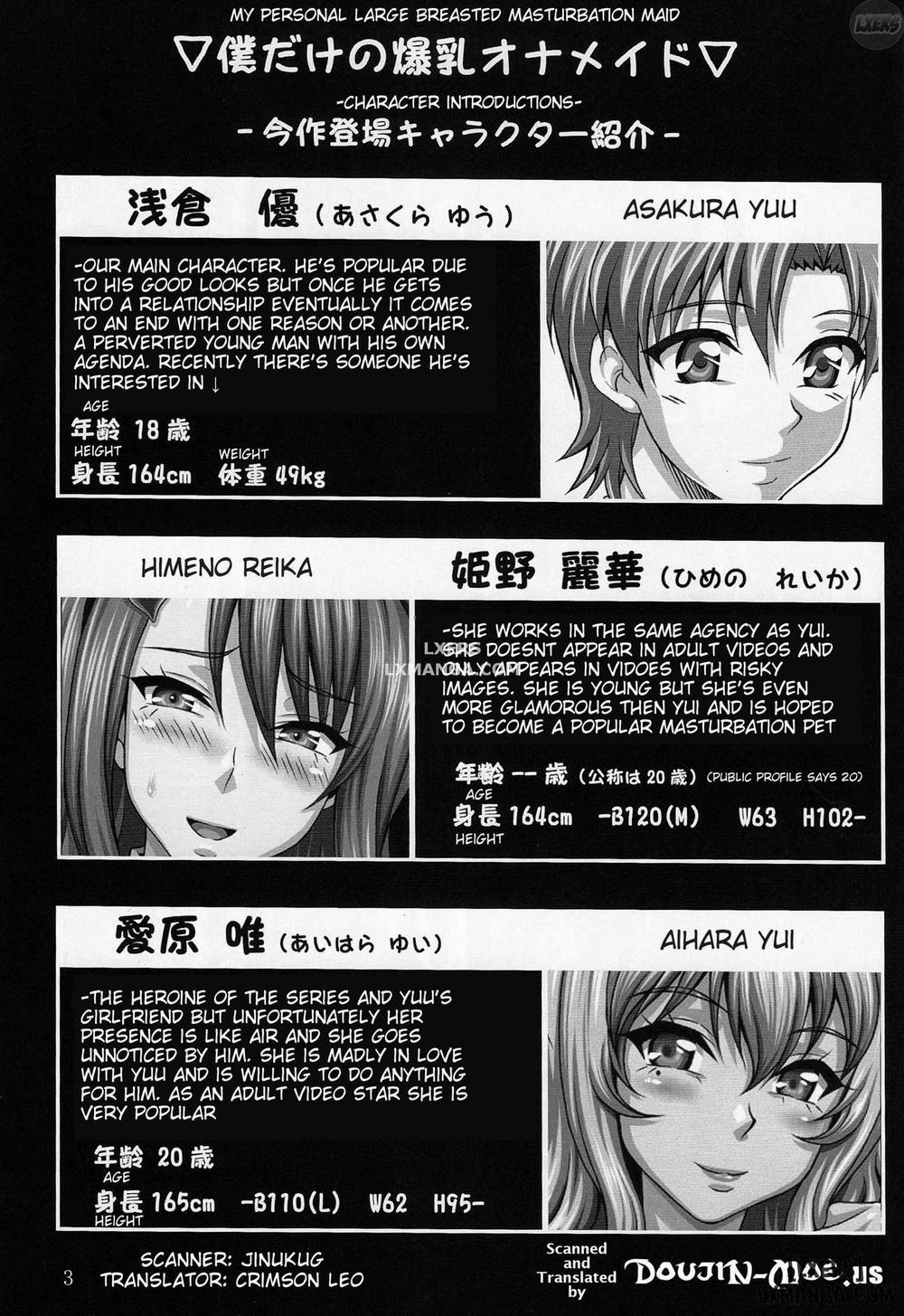 My Personal Big Breasted Masturbation Maid - Himeno Reika Oneshot trang 2