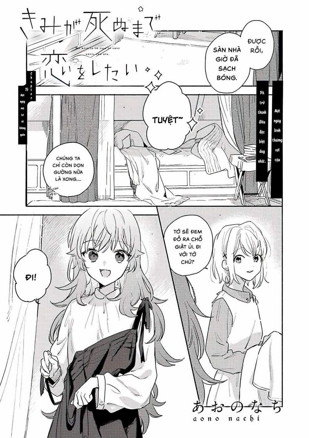 My Wish Is To Fall In Love Until You Die 19 trang 0