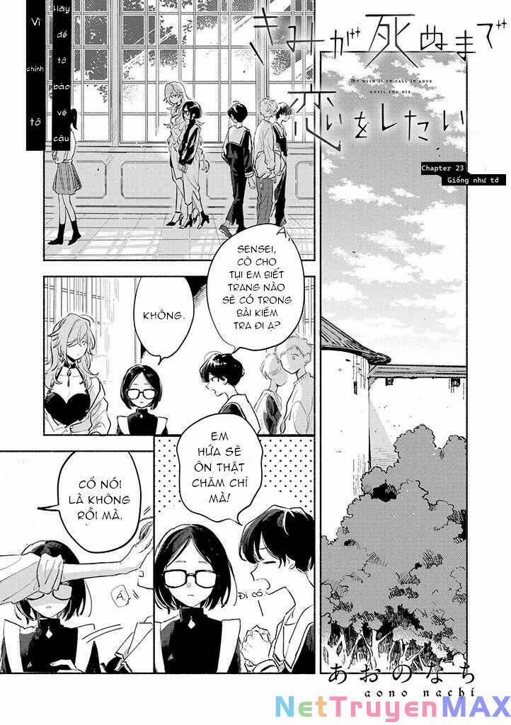 My Wish Is To Fall In Love Until You Die 23 trang 0