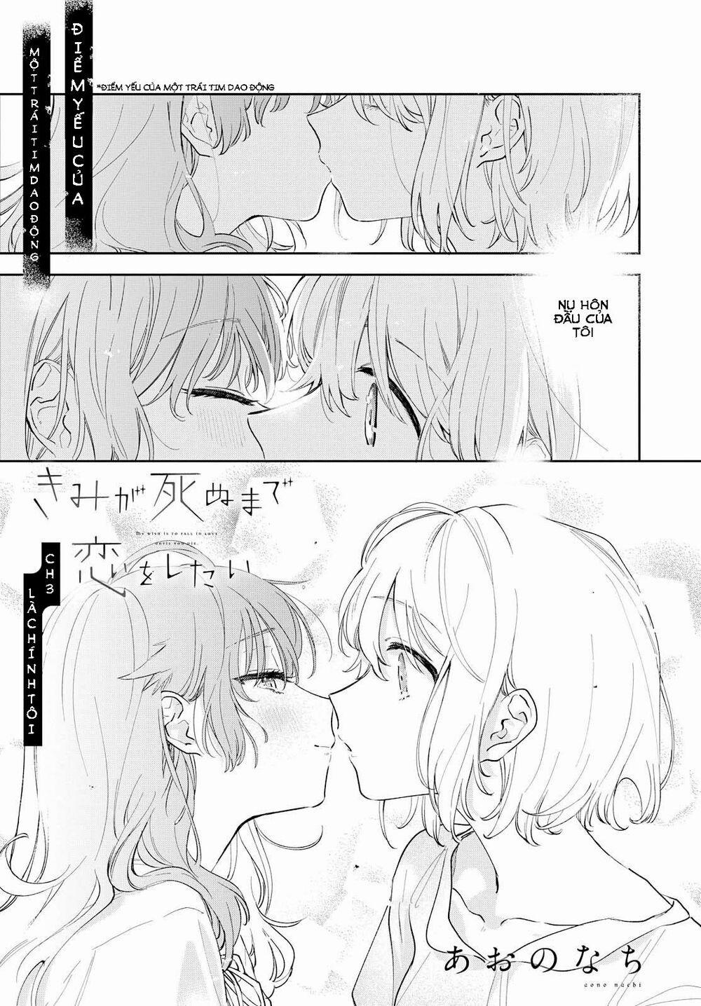 My Wish Is To Fall In Love Until You Die 3 trang 0