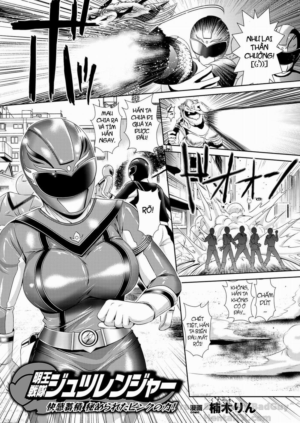 Myouou Sentai Jutsuranger (Power Rangers) Oneshot trang 1