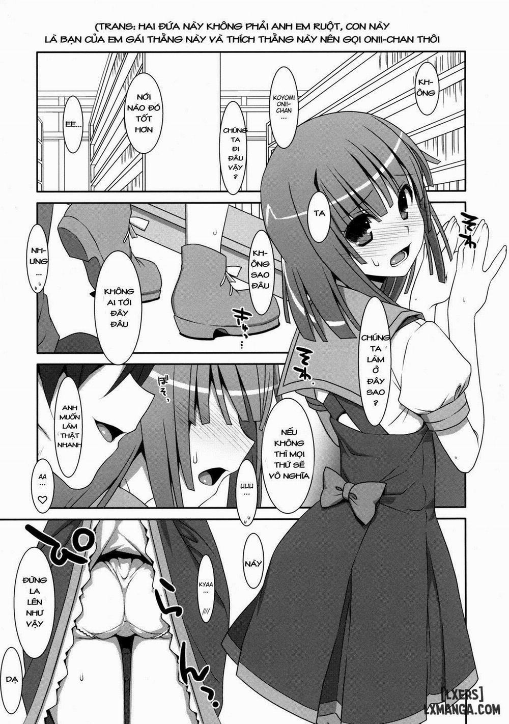 Nadeko Silent Oneshot trang 3