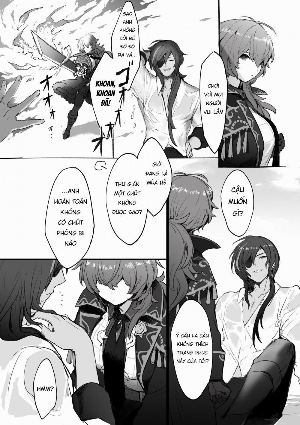 Nakayoshi Kaeya & Diluc Wa Oneshot trang 4