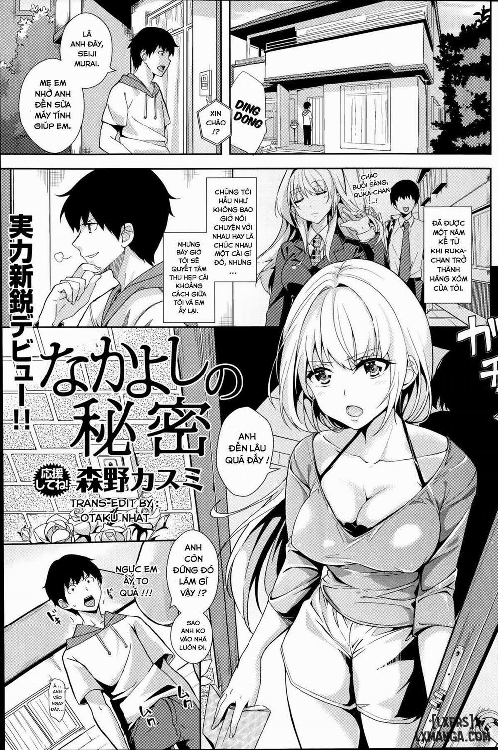 Nakayoshi No Himitsu Oneshot trang 0