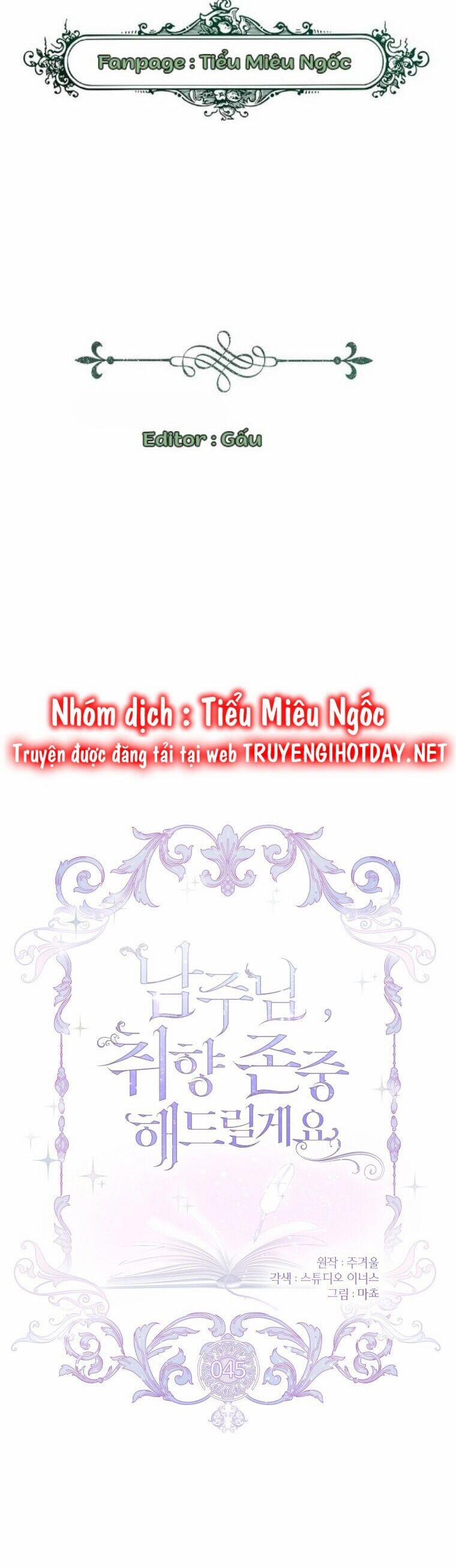 Nam Chính À, Tôi Sẽ Tôn Trọng Sở Thích Của Anh! 45 trang 1