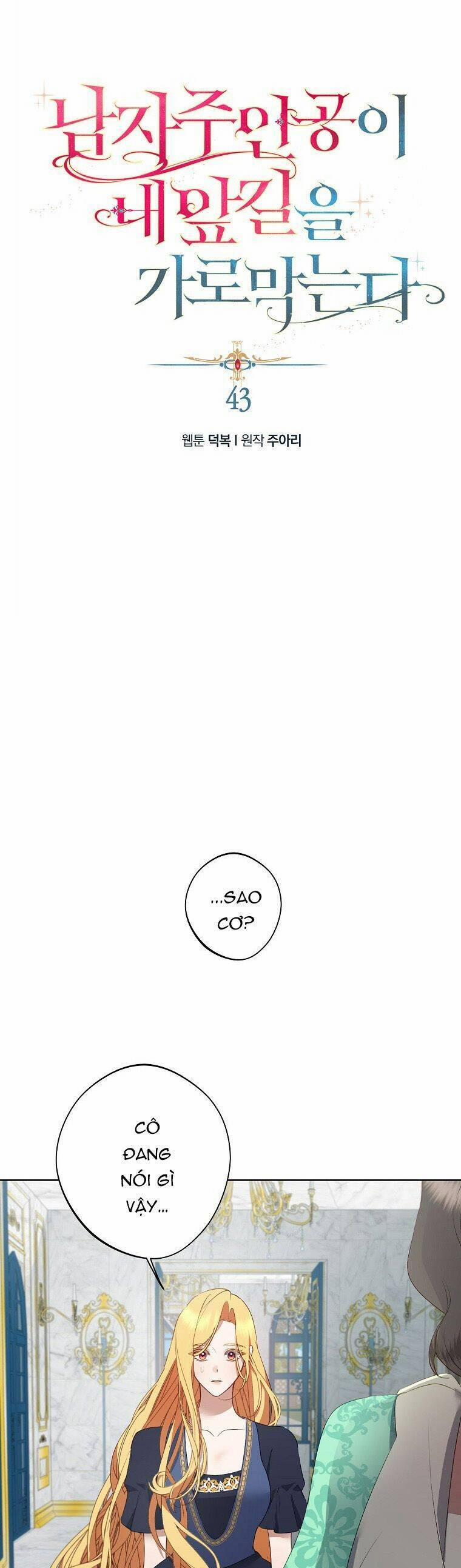 Nam Chính Đang Cản Bước Tôi 43 trang 0