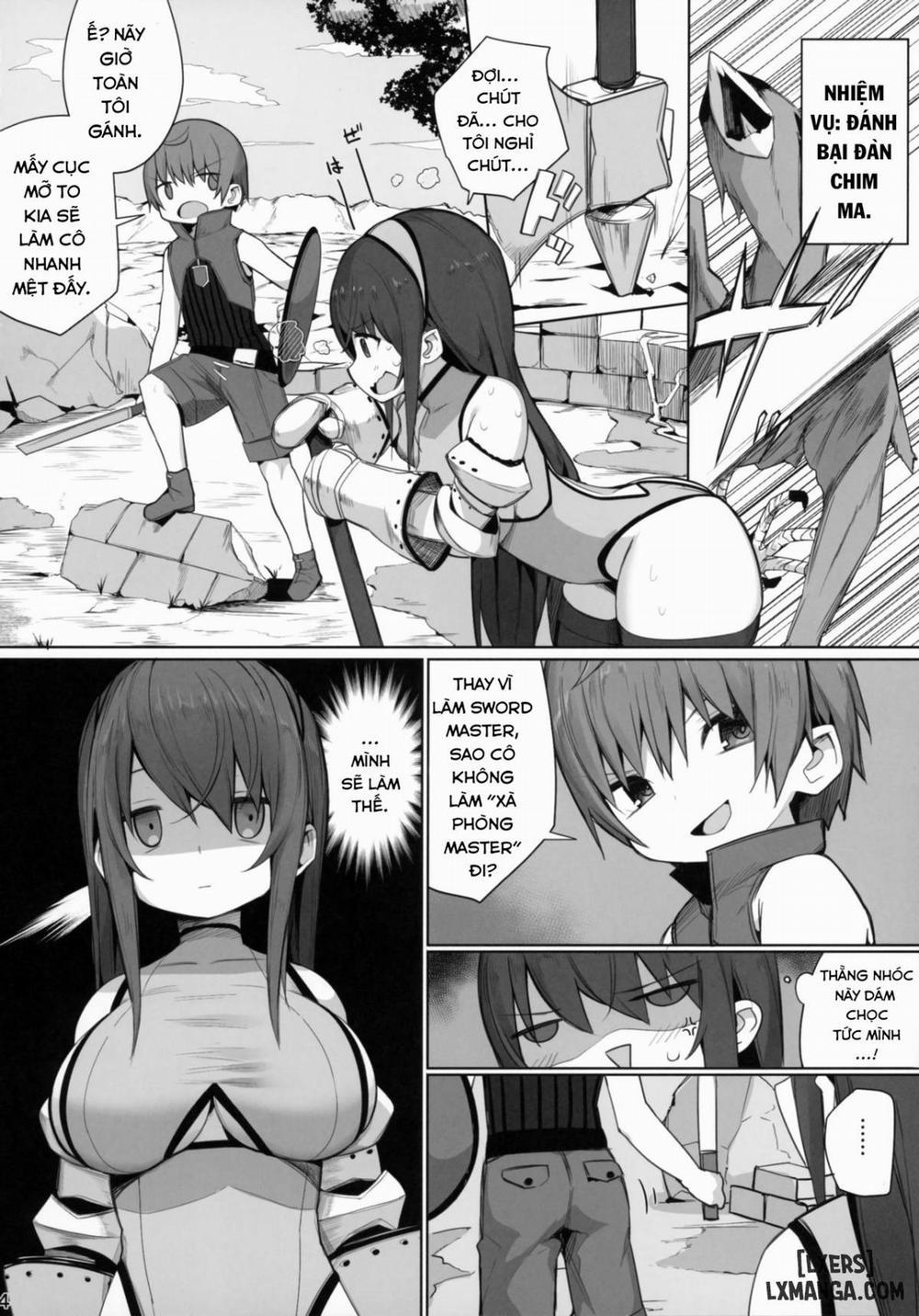 Namaiki na Shota ni wa Ecchi na Onee-san o! Isekai Oneshot trang 5
